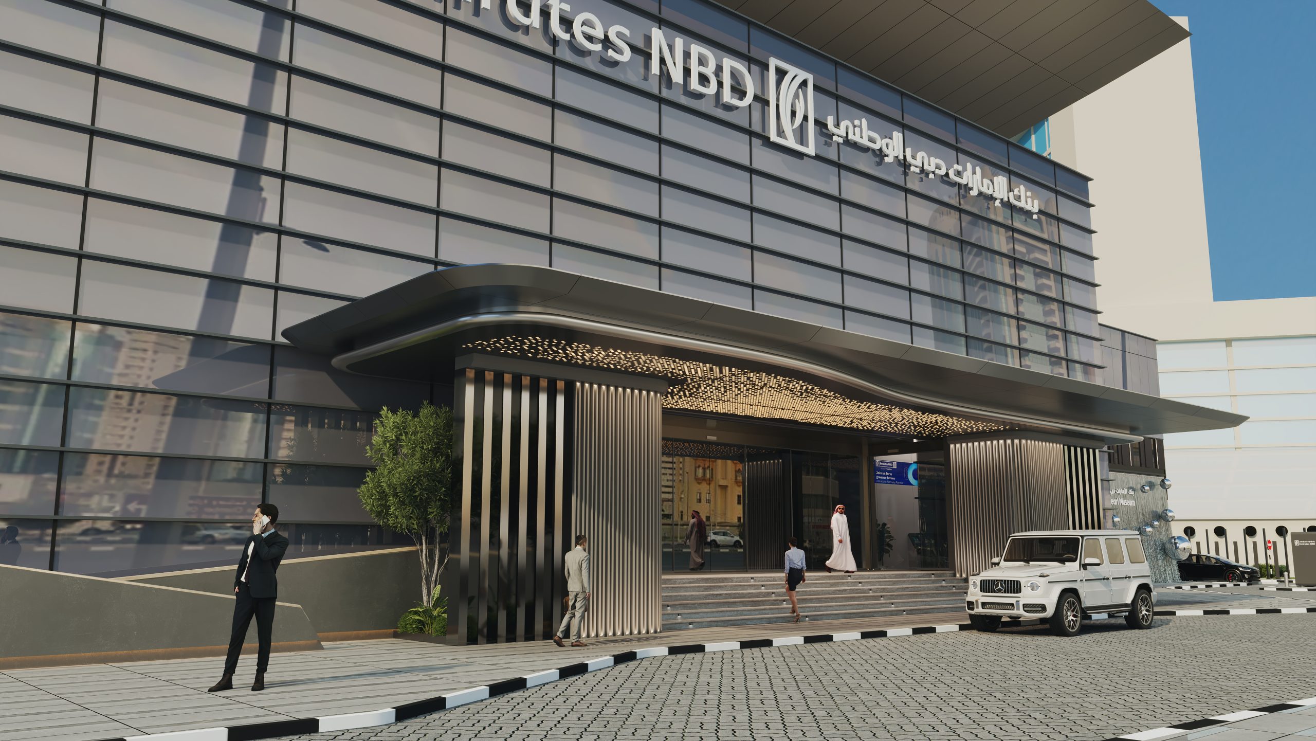 ENBD Exterior Architecture & Landscape - Design and Design