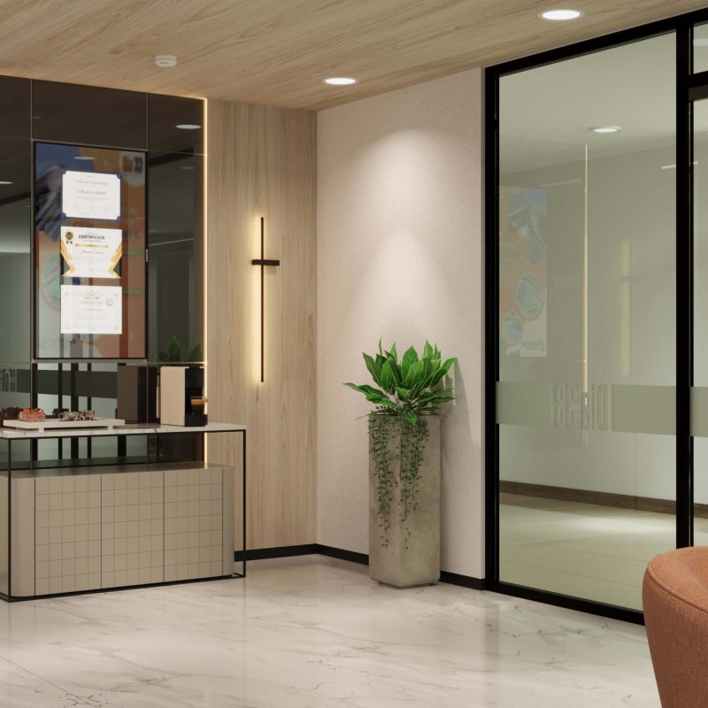Hospitality Counter Area